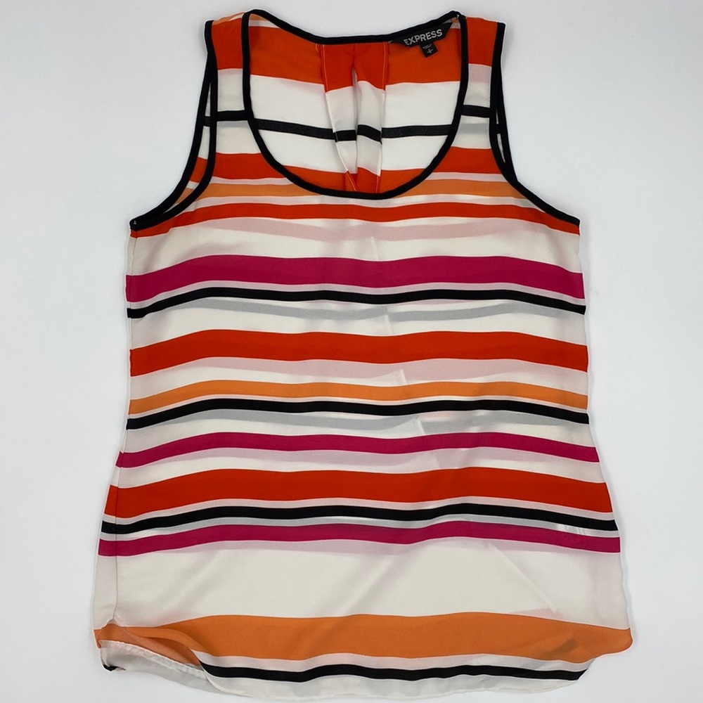 Express Multi-Color Striped Camisole